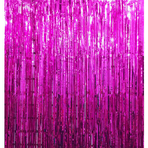 ANMINY Curtains Photo Booth Tinsel Backdrop Wayfair